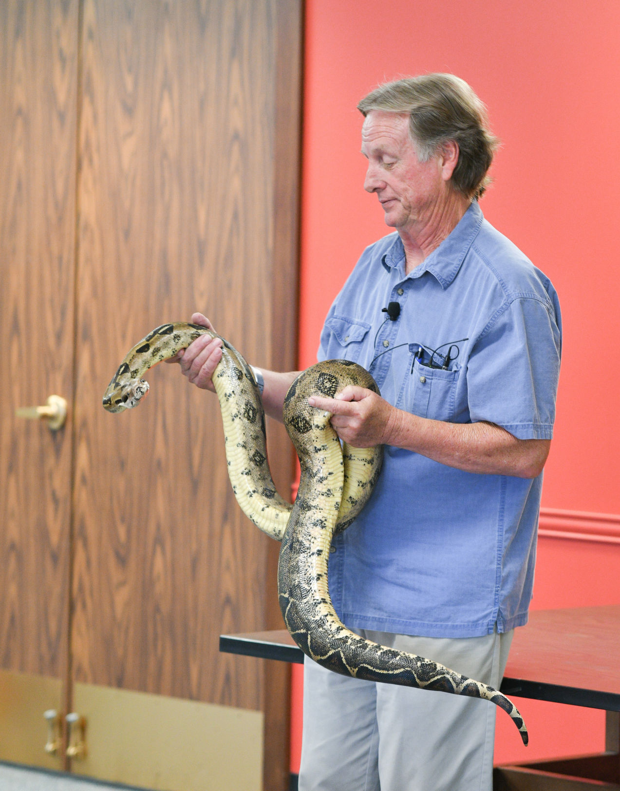 Snake Day at Clara B. Mounce Public Library